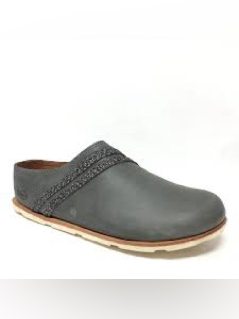 Chaco Women's Harper Slide shoes, shown here in a dark leather finish size 9.5